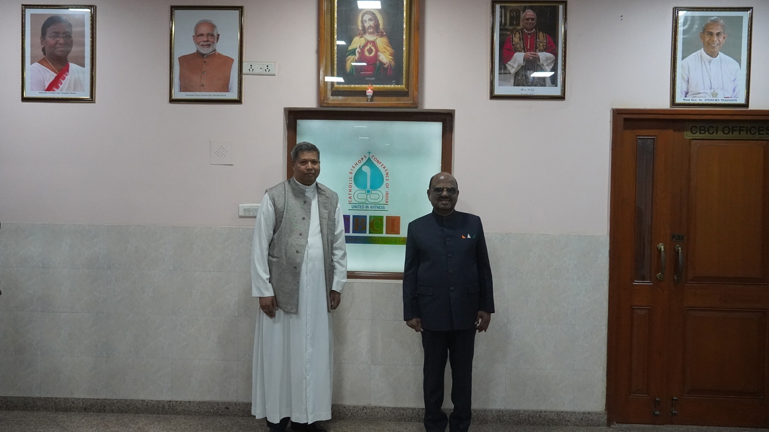 Hon’ble West Bengal Governor Dr. C. V. Ananda Bose Visits CBCI Centre