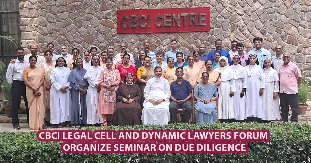 CBCI Legal Cell and Dynamic Lawyers Forum Organize Seminar on Due Diligence